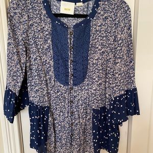 Maeve Anthropologie Blouse, Size 10, Like new condition
